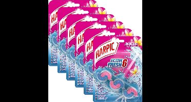 Harpic Toiletblok - Tropische Bloemen - 6 x 1 Stuk