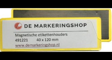 Inwell Magnetische Etikethouder 40x120mm per 100 stuks
