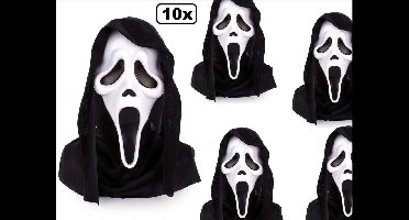 10x Masker Scream the movie latex