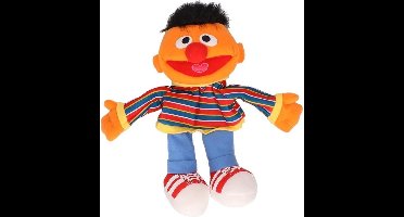 Pluche knuffel handpop Sesamstraat  Ernie  33 cm