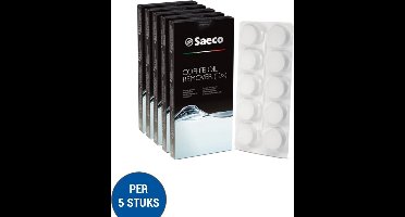 5X SAECO CA6704/99 Reinigingstablet / Coffee Oil Remover | 5-Pack