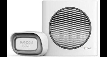 Extel diBi Plug white draadloze deurbel