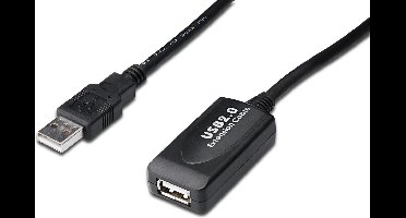 Digitus Active Verlengkabel Usb 2.0 15M Da 73101 Voor Thuis En Op Kantoor