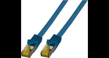 EFB Elektronik MK7001.0,5BL netwerkkabel 0,5 m Cat6a S/FTP (S-STP) Blauw