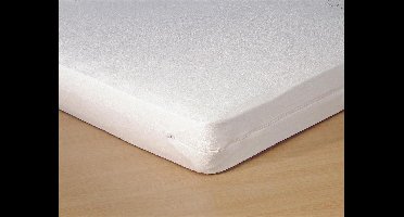 Briljant Home Matrasbeschermer met Rits - 160x200 - Badstof - Wit