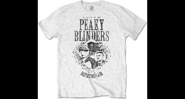 Peaky Blinders - Horse & Cart Heren T-shirt - M - Wit