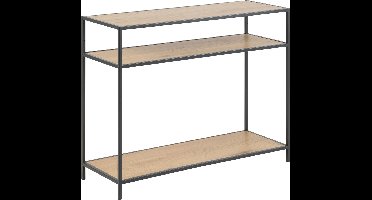 Meubelen-Online - Honkytonk wandtafel 100 cm - Wild eiken