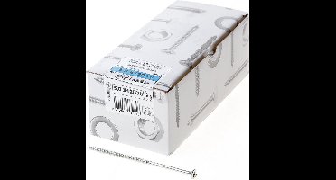 ASF Fischer Fischer Spaanplaatschroef platkop verzinkt pozidriv 5.0 x 120mm (Prijs per 200 stuks)