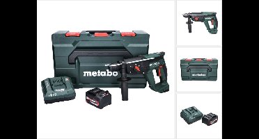 Metabo KH 18 LTX 24 accu combihamer 18 V 2.1 J SDS plus + 1x accu 4.0 Ah + lader + metaBOX