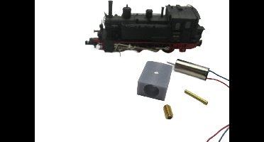 micromotor nf026G ombouwset voor Fleischmann BR 98 (DB DRG), K.Bay.Sts.B. GtL 4/4
