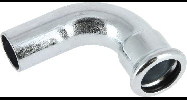 Bonfix Pressfitting staalverzinkt CV Insteekbocht 90� �35 x 35 - insteek x press - (m-profiel)