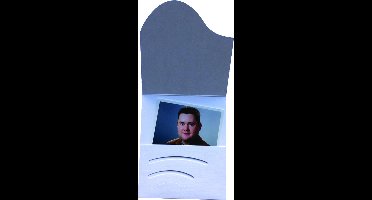 1x100 Daiber Folders Wave white Linnen 16019