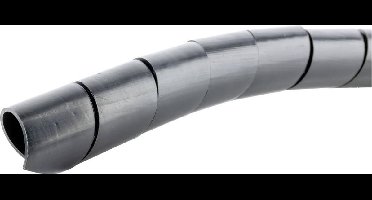 WKK 7810212 GST 4 Spiraalslang Zwart 10 m