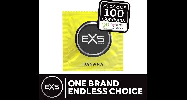 EXS Banana - Condoms - 100 Pieces