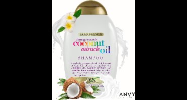 Herstellende Shampoo OGX Coconut MIracle Oil Beschadigd Haar (385 ml)