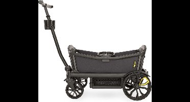 Veer Cruiser Bolderkar voor Kinderen – 2-zits Kinderwagen Wagon – All Terrain – Opvouwbaar – Zwart