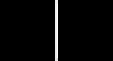 Vogels Cable 4 - Kabelgoot - 94 cm - Wit