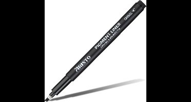 Aristo pigmentliner - GeoCollege - beitelpunt - zwart - AR-23520