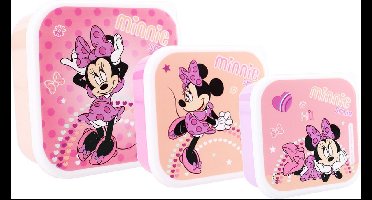 Vadobag Minnie Mouse Snackbox en Fruitdoos - 3in1