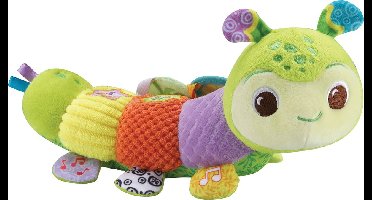Vtech Baby Ontdek & Leer Knuffelrups - Interactief & Educatief Speelgoed - Speelgoed Rups - Ontdek Zinnetjes, Geluiden en Liedjes - Vanaf 3 tot 36 maanden