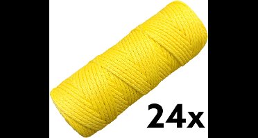 Metselkoord - Geel - 1,1mm x 50mtr - Doos 24 stuks