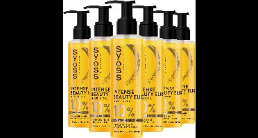 Syoss Beauty Elixer - Haarolie - Geeft Voeding en Glans - Anti-pluis Effect - Zacht - Verzwaart Het Haar Niet - Voordeelverpakking - 6x100 ml