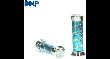 handvatset dmp chroom/blauw