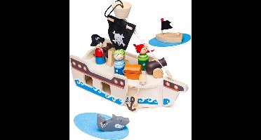 Kleine piratenboot speelset - Green Toys