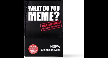 What Do You Meme? NSFW Pack Uitbreiding - Engelstalige versie - Party Spel