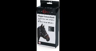 Excellent Vliegenfrontriem Paard/Pony - Katoen - Vliegenmasker paarden - Bescherming tegen insecten - Groen