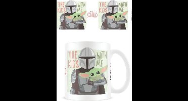 Pyramid International Star Wars Mok/beker The Mandalorian The Kid's With Me Wit