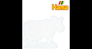Hama strijkkralen grondplaat - Koe
