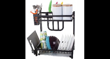 Pingyang Rongrong - Dubbelzijdig Afdruiprek - Keuken Loft - 40x35x22.5cm