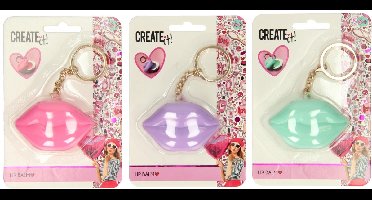 Create It! Hart Lippenbalsem Sleutelhanger