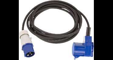 VB CEE haakse neopreen verlengkabel 20 meter voor caravan, camper of boot | H07-RNF 3x 1.5mm2