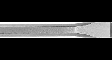 Hitachi Platte sds-max beitel 26 x 400mm blister van 10 beitels