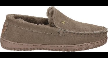 Warmbat Grizzly Suede Heren Sloffen - Grijs