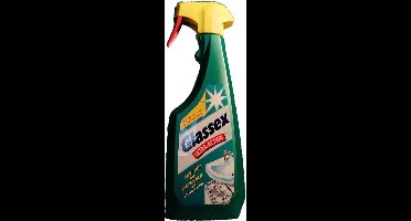 Glassex Ultra -action /Anti-Vet, Anti- Kalk 500 ml Spray ( Set van 4 stuks )