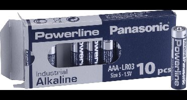 Panasonic Powerline Industrial – AAA – 10 stuks