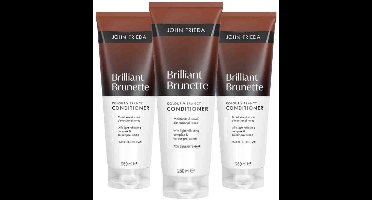 John Frieda Brilliant Brunette Conditioner - 4x250 ml