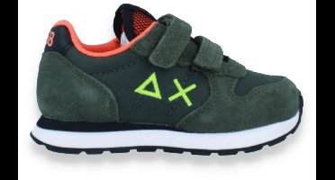 Sun 68 Sneaker Boy's Tom Fluo Militare | Kaki | Maat: 28