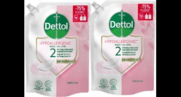 Dettol Refill Sensitive 500ML - 2 Stuks - Voordeelverpakking