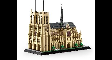 Wange speelgoedbouwset -Kathedraal Notre Dame, Parijs, Frankrijk-5210