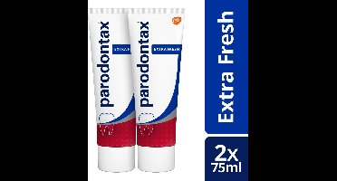 Parodontax Extra Fresh dagelijkse tandpasta tegen bloedend tandvlees 2 X 75 ml