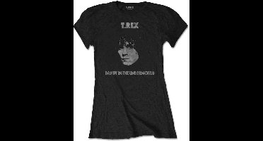 T. Rex - Dandy Dames T-shirt - L - Zwart
