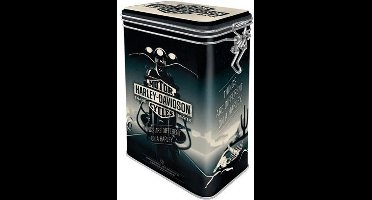 Harley-Davidson Things Are Different On A Harley Tinnen Blik Met Klipsluiting