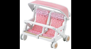 Sylvanian Families 4533 dubbele kinderwagen-poppenhuisinrichting