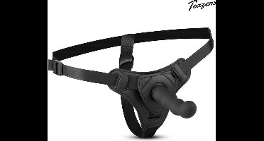 Teazers - Siliconen Strap On - Voor Pegging - Sex Toys voor Vrouwen - LHBTIQ - Strapon - Strapon Voorbinddildo - Zwart