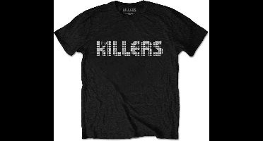 The Killers - Dots Logo Heren T-shirt - S - Zwart
