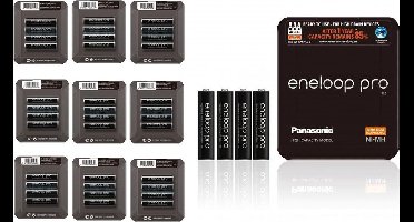 AAA Panasonic eneloop PRO Sliding Box oplaadbare batterij - 40 Stuks (10 Blisters a 4St)